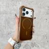 Matte Airbag Bumper Armor Shockproof Case for iPhone 17 Pro Max 15 16  Air 14 Plus 13 12 Phone For Magsafe Magnetic Cover