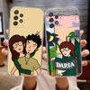 D-Daria Phone Case For Samsung Galaxy A,71,70,52,51,40,31,50,50S,30S,21S,12,10,Note20ultra Transparent Cover