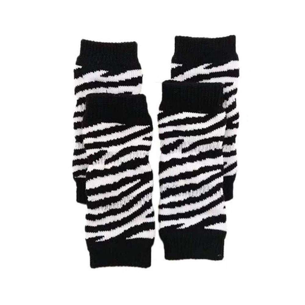 4pcs/set Elastic Pet Knitting Knee Socks Warm Pet Knee Pads Practical Dog Leg Sleeves  For Dogs Cats