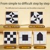 120 Level Hidden Block Puzzle: 3+ Years, ABS Material, Enhances Logic and Spatial Reasoning, Suitable for 3-8 Year Olds