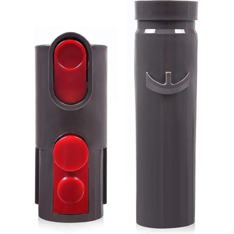 KEEPOW V7 V8 V10 V11 Hardwood Floor Attachment Tool FlatOut Head & Converter Adapter Compatible with Dyson Cordless Stick Vacuum Cleaners 1*Adapter+1*Converter