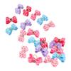 20Pcs Pet Bow Rubber Band Cute Charming Pet Bow Head Flower for Small Medium and Large Dogs