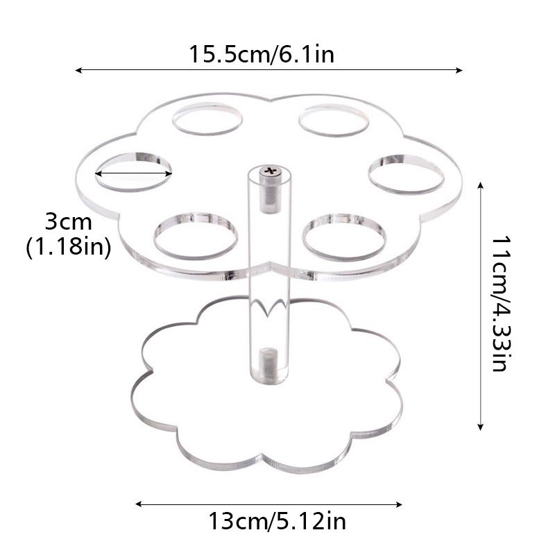 

1 шт. Прозрачная стойка для мороженого, настольная стойка для мороженого, держатель для витрины магазина, аксессуары для разных товаров