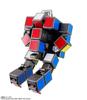 TAMASHII NATIONS Chogokin approximately ABS painted action figure Rubik's Cube, 145mm, & die-cast,