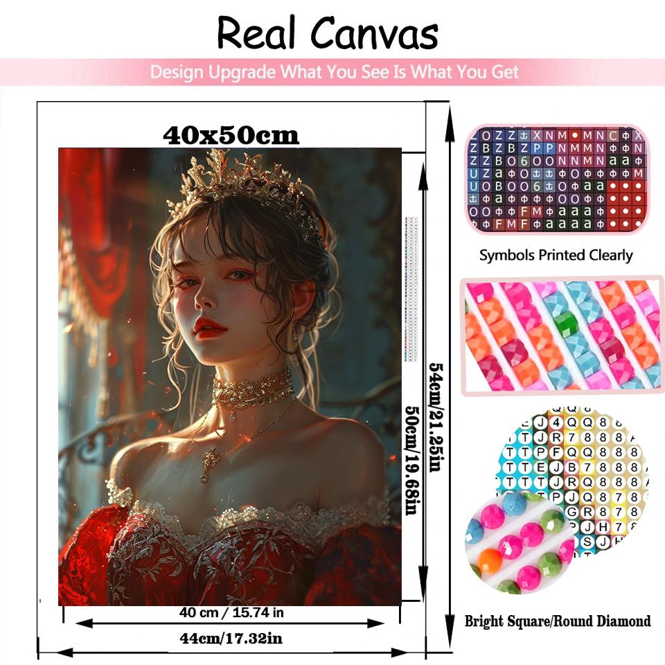 5d Diy Diamant Malerei Set Prinzessin Schmuck CrossStitch Stickerei Cartoon Handgemachte Diamant Mosaik Art Home Dekoration