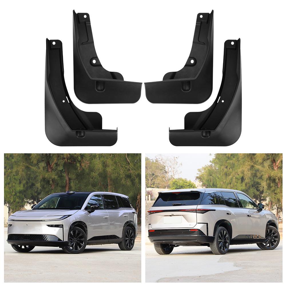 Toyota BZ3X Mud Flaps Leather Exterior Trim Accessory