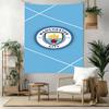 Decor perete Manchester City Tapiserie Artă Pentru Memorial Animale de Companie Petrecere de Ziua de Naștere Nuntă Fundal Cadou de Familie