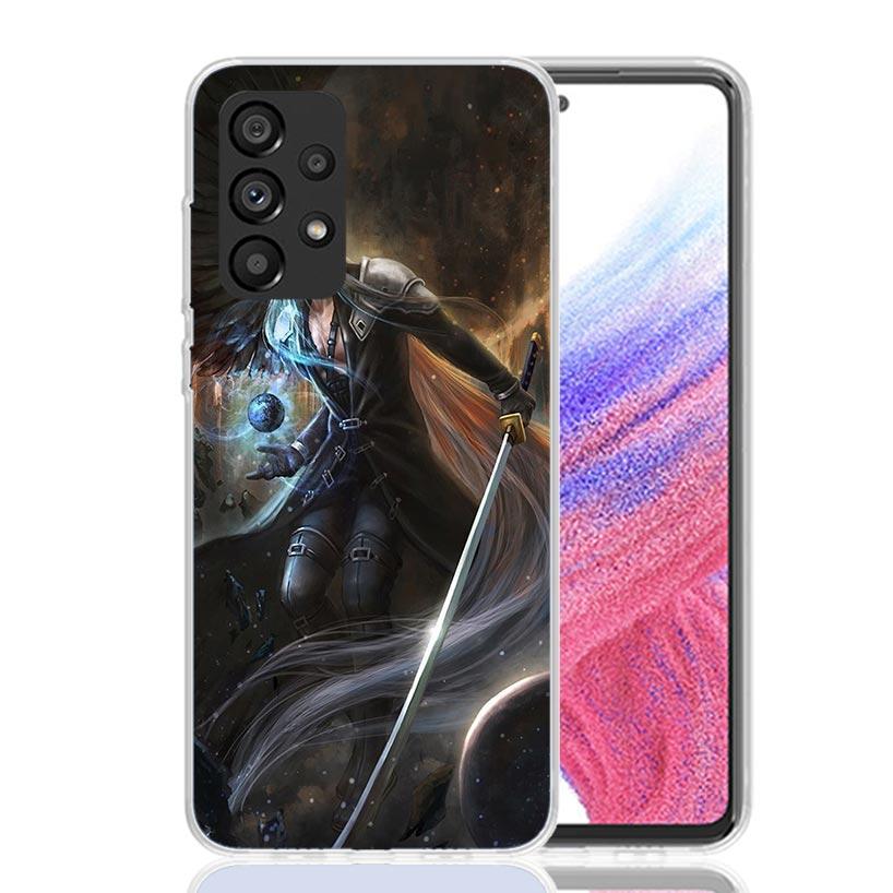 Anime FINAL FANTASY 7 BloodyBeni Phone Case For Samsung Galaxy A17 A16 A14 A15 A13 A57 A56 A54 A55 A53 A37 A36 A34 A35 A33 A26 A