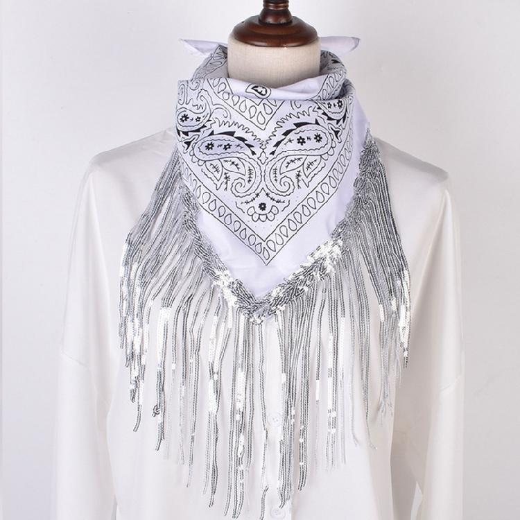 Cowgirl Bandanas Sequin Neckerchief Bandanas for Head Bandana Bachelorette Party