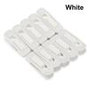 10pcs Non Slip Velvet Hangers Clips for Velvet Flocked Trouser Coat Clothes Clip Drying Racks Space Saving Hanging Hooks