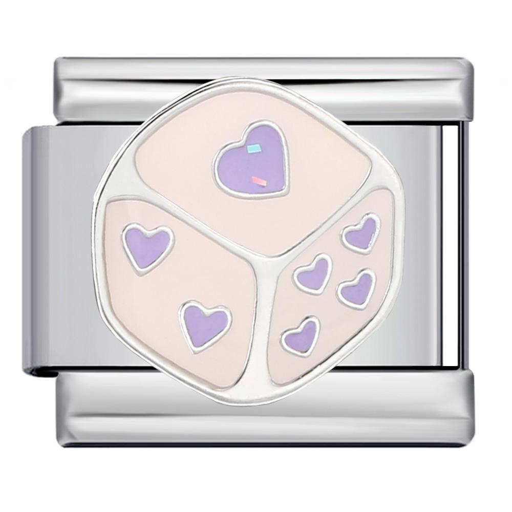 

Модные разноцветные глазурованные доллары, игральные кости, покер, снукер, подвески, итальянские звенья, браслеты 9 мм, браслет из нержавеющей стали, изготовление ювелирных изделий своими руками