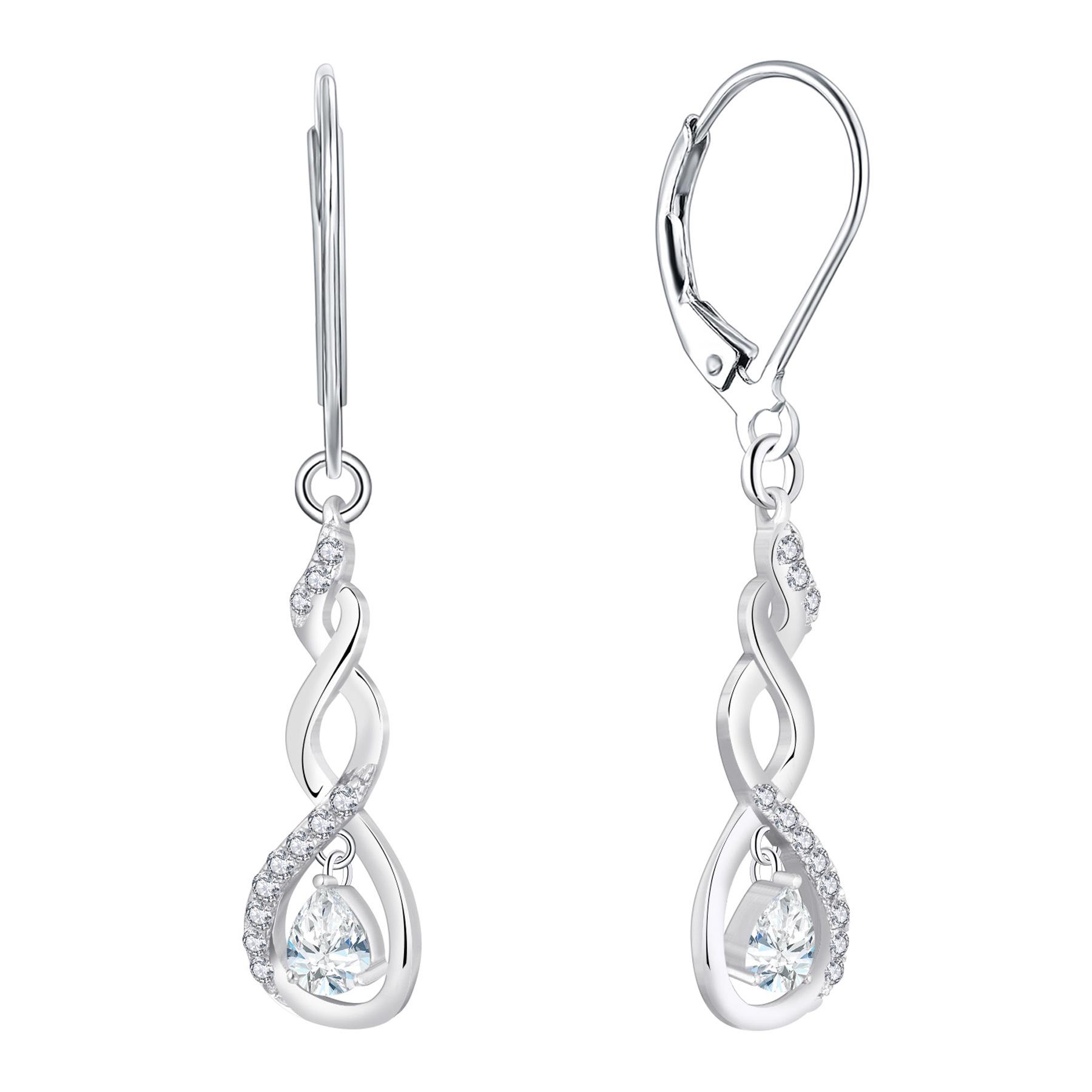S925 Silver Geometric Earrings for Women - Stylish Cross-Border Fashion Accessories