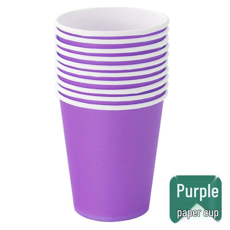 Yipan Kids  Craft Purple Paper Cups, 1000 Count