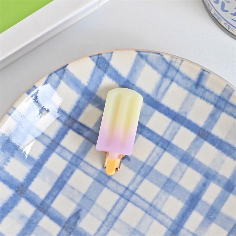 Colorful Ice Cream Hair Clip for Women and Kids – Summer Side Bangs Hairpin