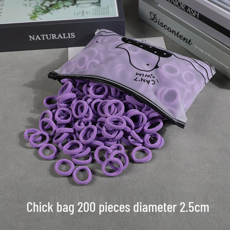 High-Elasticity Hair Ties for Girls - Gentle on Hair, Perfect for Children's Hairstyles