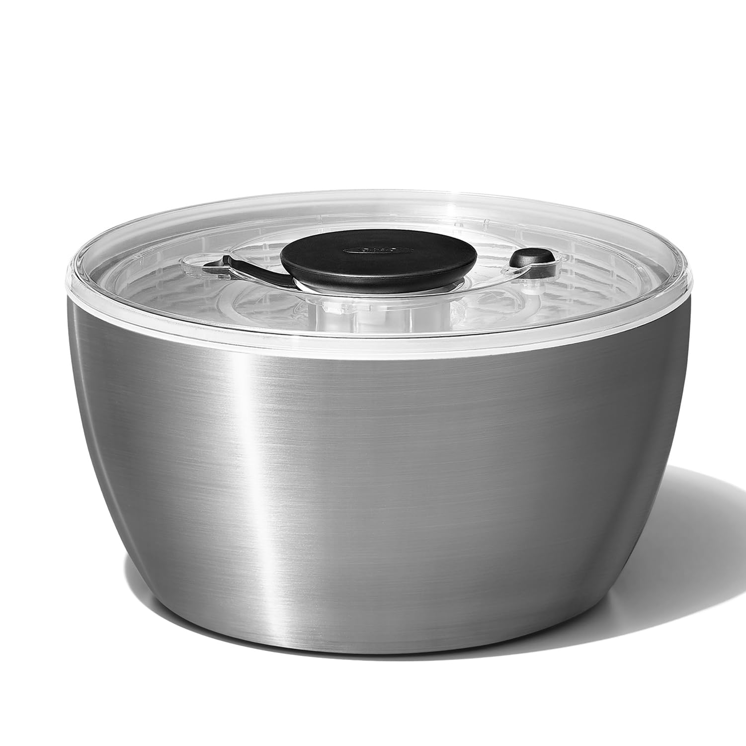 

Салатница из нержавеющей стали OXO, Сушилка для овощей, На 4 порции и более, 26,8 x 26,8 x 15 см, Можно мыть в посудомоечной машине (Низкая температура)