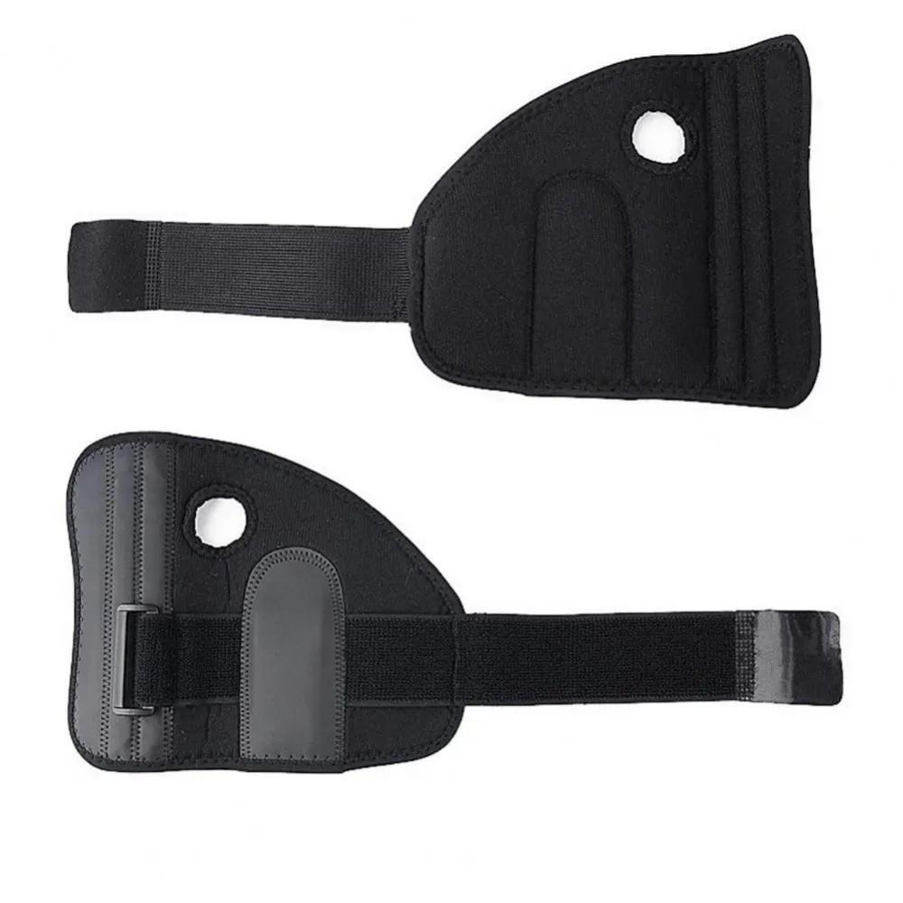 New Black Wrist Brace Adjustable Soft Wrist Support Aluminum Plate Compression Splint Stabilizer Secure Fastening