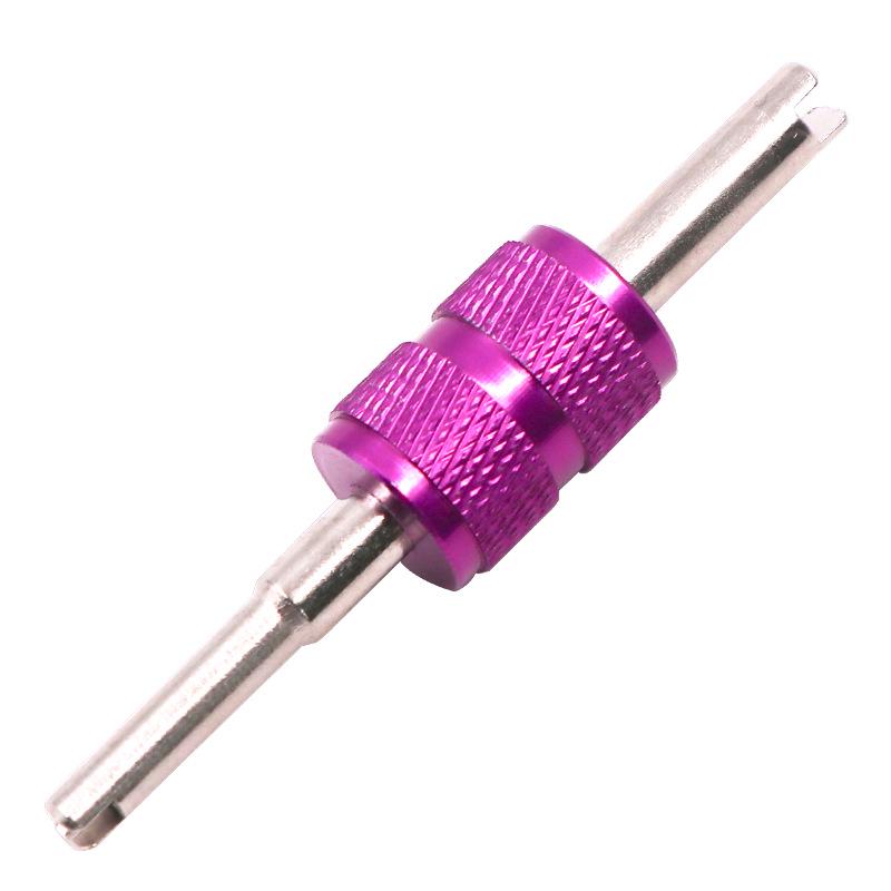 Doppelkopf Ventileinsatz Schraubendreher & Luftablasswerkzeug für Auto AC & Reifenreparatur