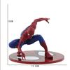 Ozdoba Figurka Bohatera Avengers Anime - SpiderMan Venom Hulk Iron Man Kreskówkowy Model Filmowy Zabawka do Dekoracji Tortu Samochodu i Rękodzieła