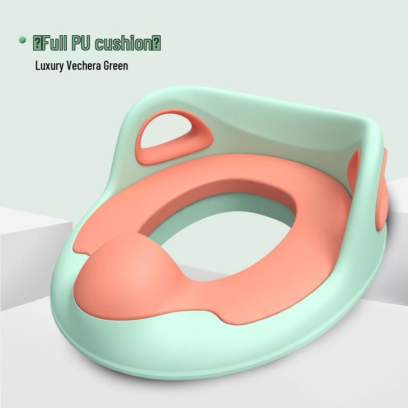 Folding Kids' Toilet Ladder with Baby Seat