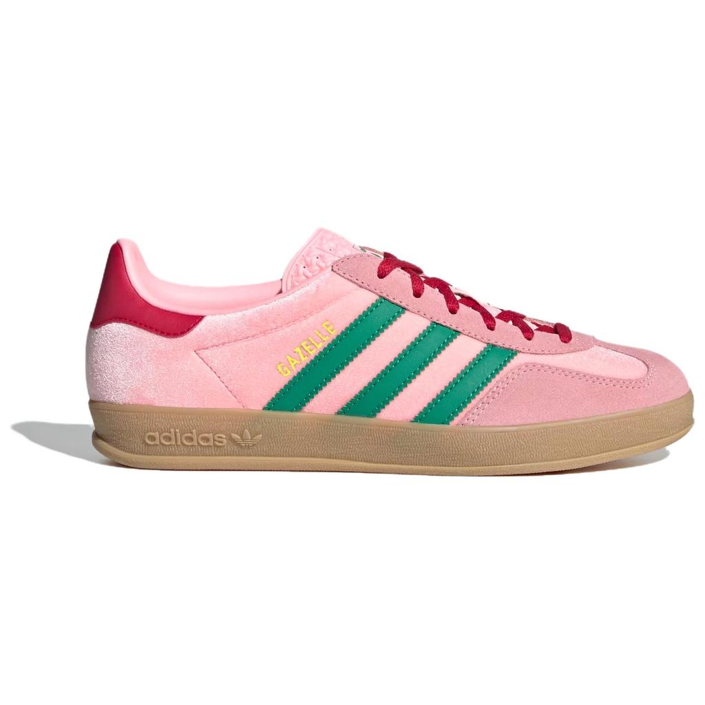 adidas Gazelle Indoor Glow Pink Court Green Dámské tenisky Guma JI2713