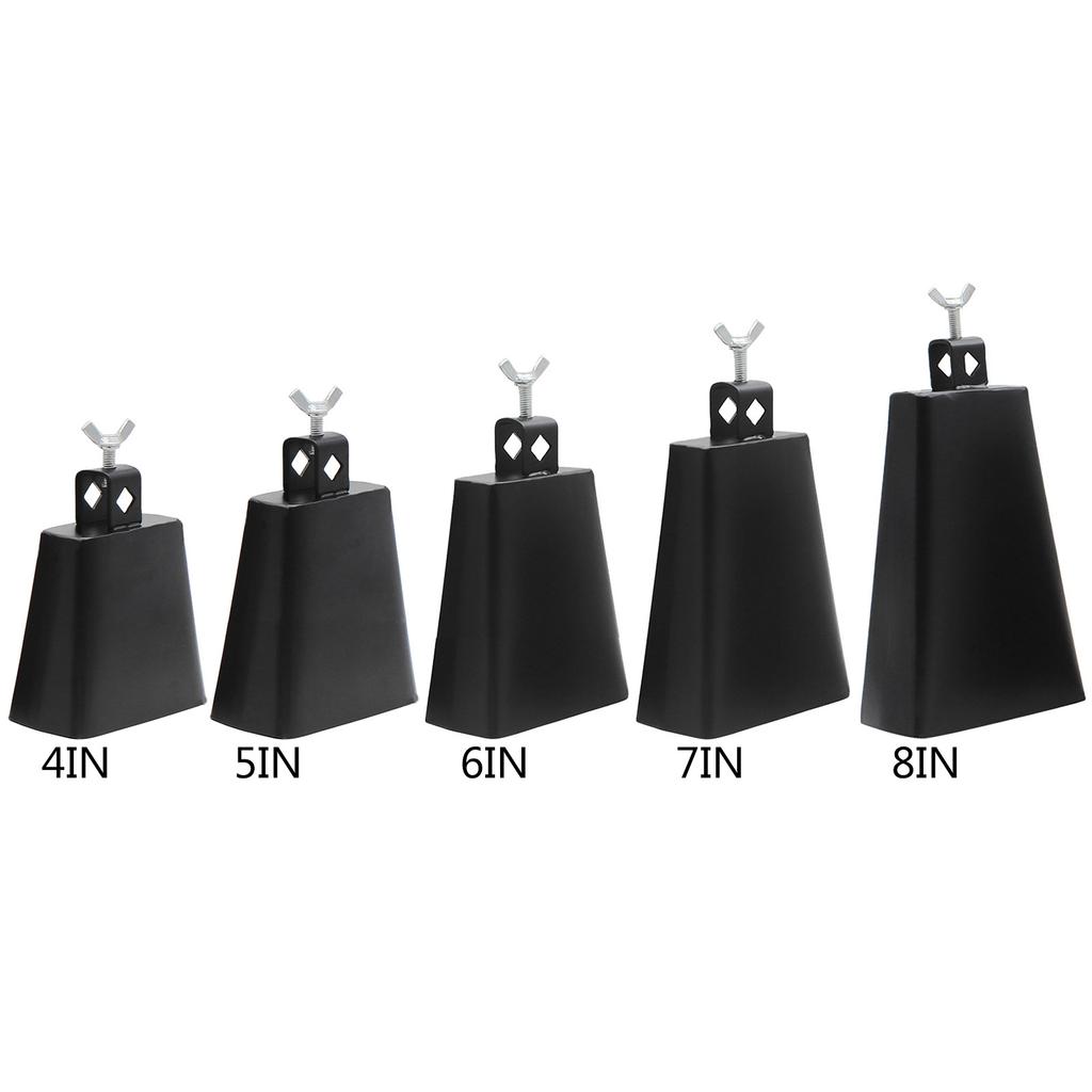 4/5/6/7/8Inch Drum Cowbell Replacement Crisp Sound Profession Percussion Instrument Drum Jazzes Drum Cowbell Noise Maker