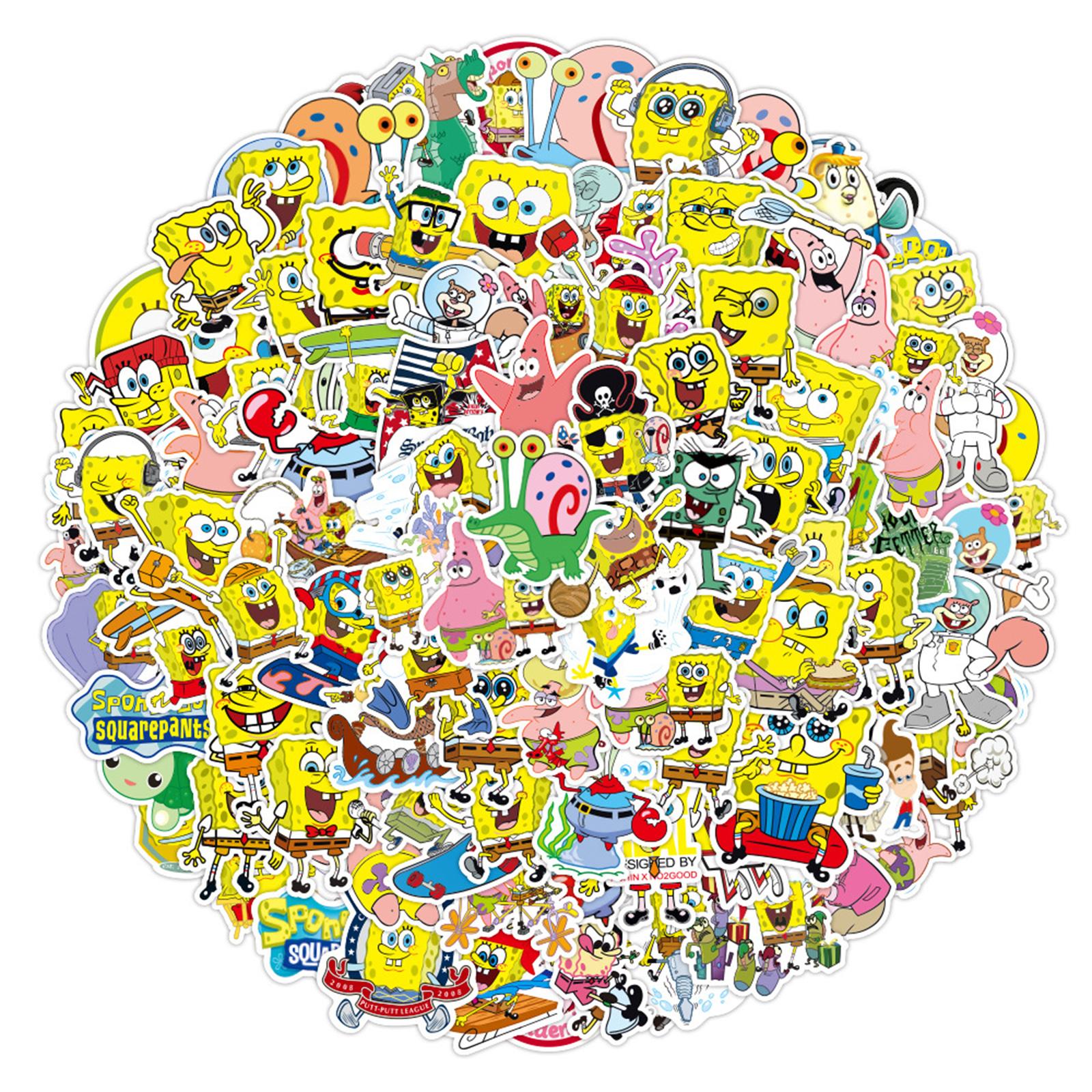 

100 шт. Наклейки на чемоданы, водонепроницаемые наклейки, скутер, компьютер, планшет, мультяшное украшение One Size