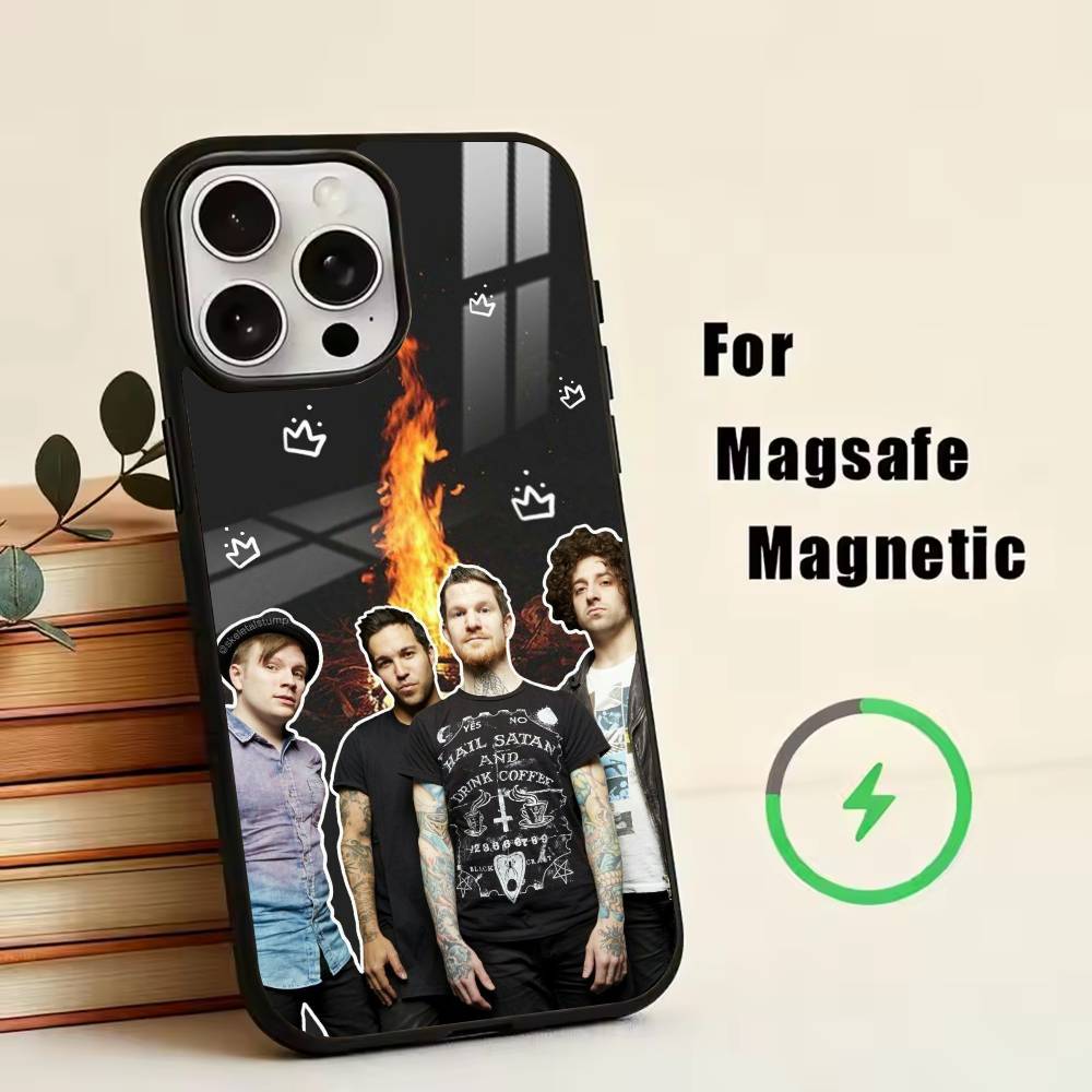 Boy-Fall Out Boy Phone Case For iPhone17,16,15,14,13,12,11 Plus,Pro Magnetic For Magsafe Wireless Charging