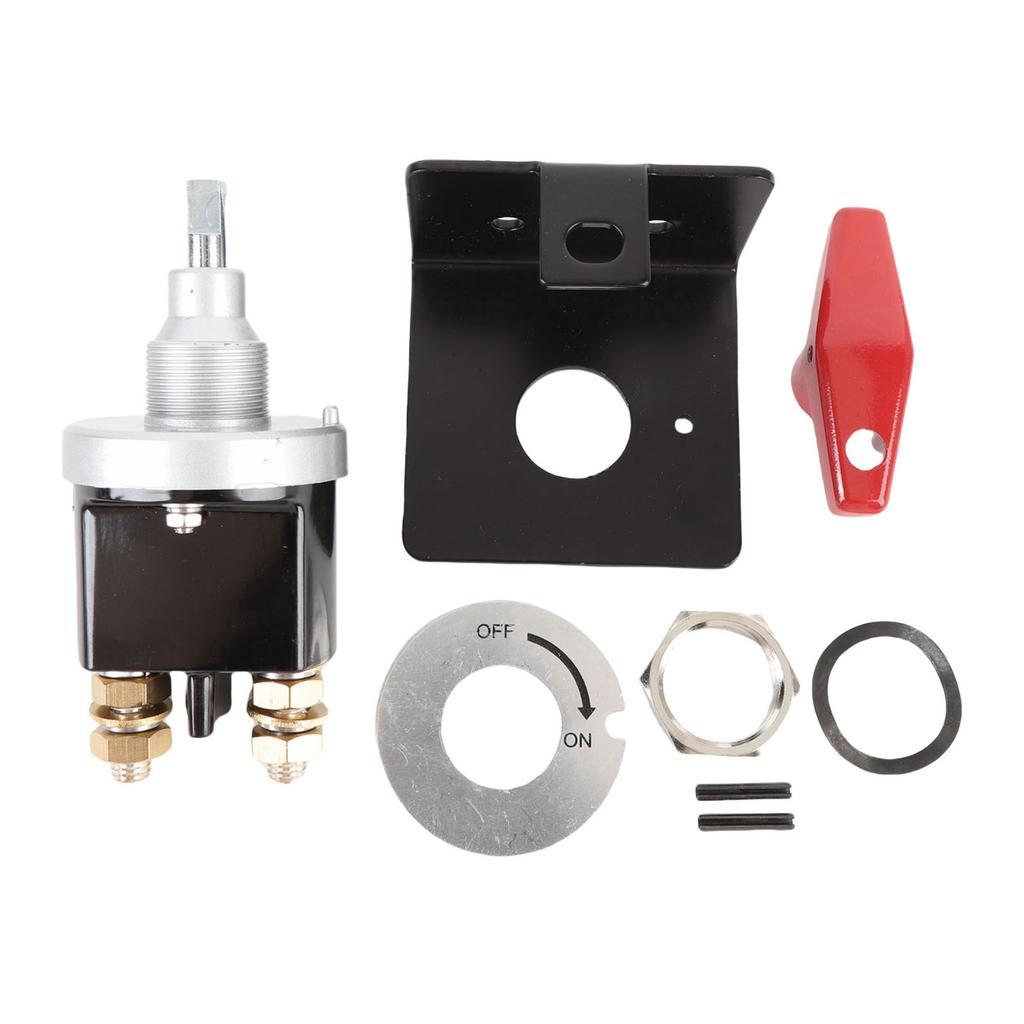 Master Battery Disconnect Switch 300A Waterproofing High Current Battery Power Cut Off Isolator for Car Truck RV Yacht Boat
