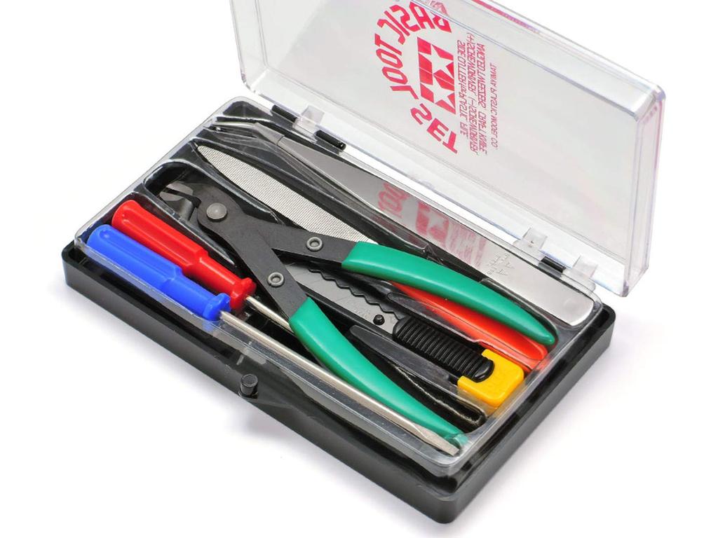 Tamiya Craft Tool Series No. 16 Basic Tool Set for Plastic Model Building (74016)
