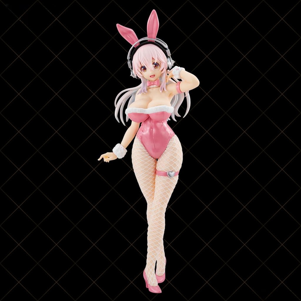 Super Sonico BiCute Bunnies Figure - Pink Ver. - Figure