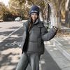 Down and padded jacket women's short 2025 new Korean loose padded jacket hooded thickened padded jacket winter jacket