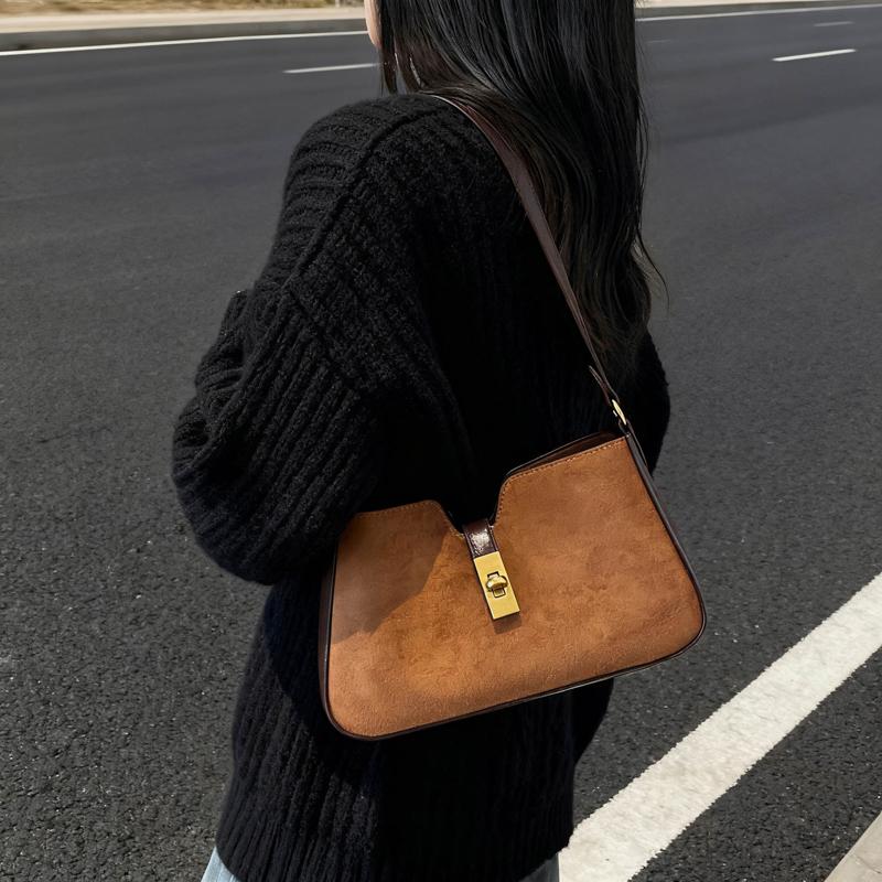 High Quality PU Leather Handbag Purse Women'S Bag Solid Color Shoulder Crossbody Bags Lady Messenger Small Tote For Women Girls Clutch Purse