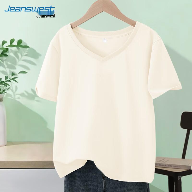 Jeanswest Women s V-Neck Cotton T-Shirt L