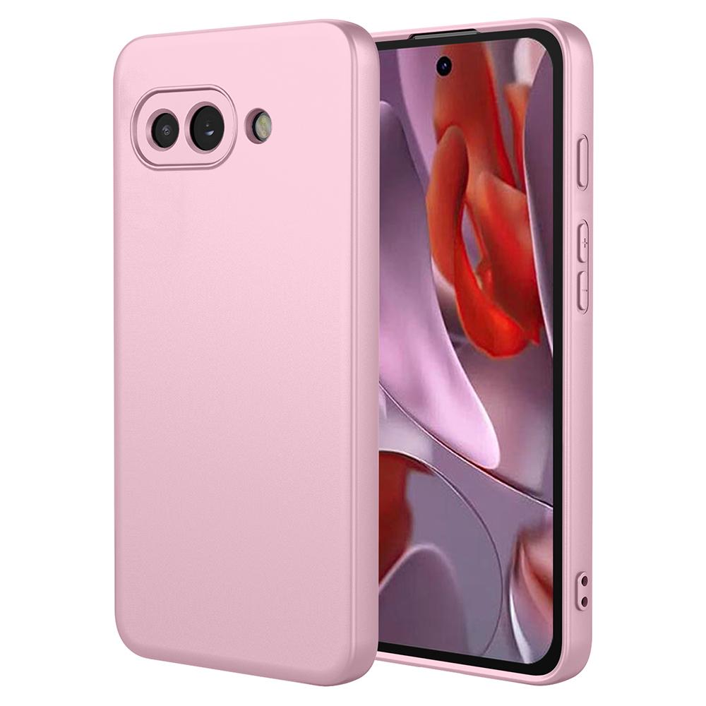 

For Google Pixel 9a Case Soft TPU Shockproof Protective Phone Cover Pink