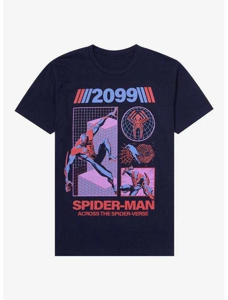 Spider Man 2099 Across Spider Verse Graphic T T-Shirt S