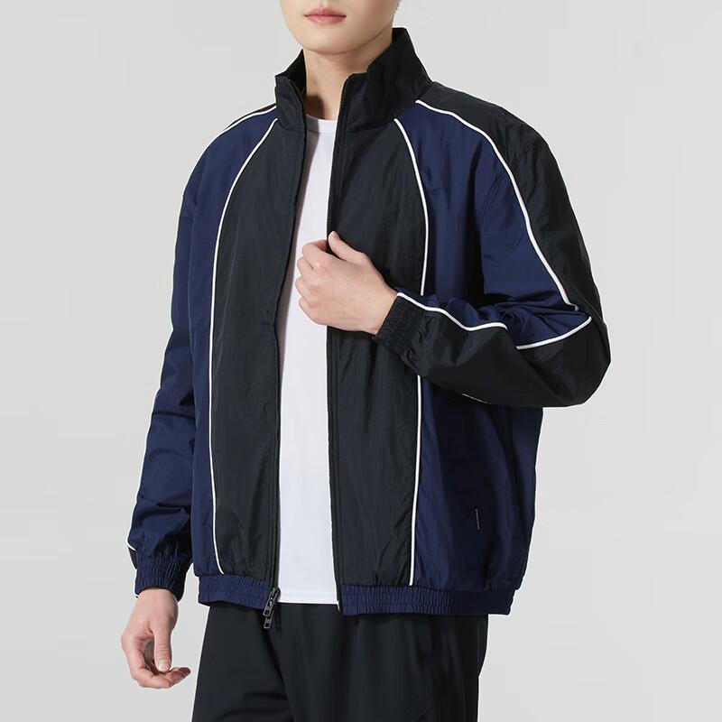 Under Armour Windproof Woven Fashion Workout Breathable Jacket Men jackets Blue 1390287-001