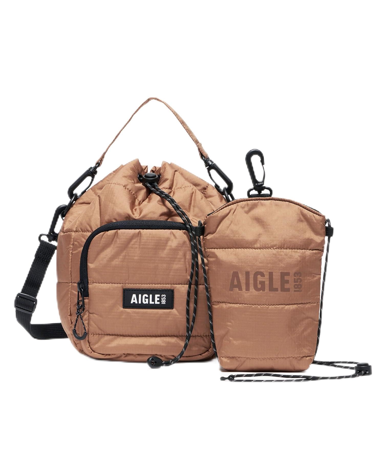 

Bag Padding Kinchaku Shoulder Light Brown [Aigle] [Official] світло-коричневого кольору