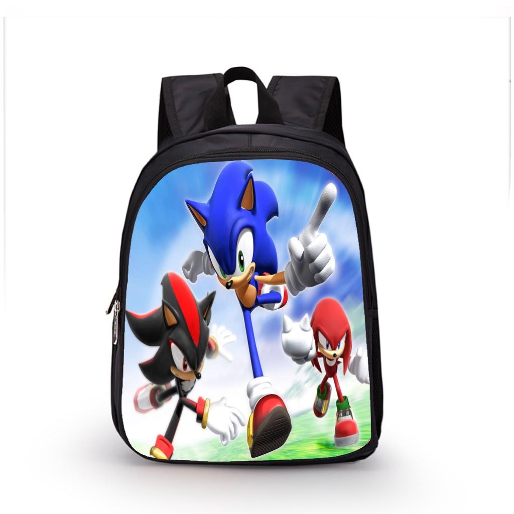 Sonic Schülerrucksack Große Kapazität Wasserdicht und Verschleißfest Kinderrucksack
