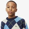 Lacoste Suéter de Lana Argyle para Niño AJ2485-54NQRN