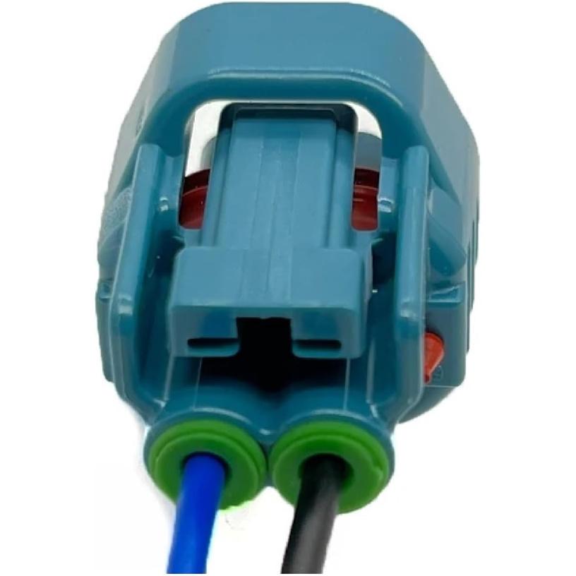 Automobil-Elektriksteckverbinder 2-Pin Automobil Front- und Nebelschlussleuchte pl;/UG Kabelbaum Buchse Elektronischer Stecker Blau Passend Kompatibel