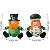 Leprechauns Doll for Patricks Day for Festival Parties Hangings Decorations Kids Toy