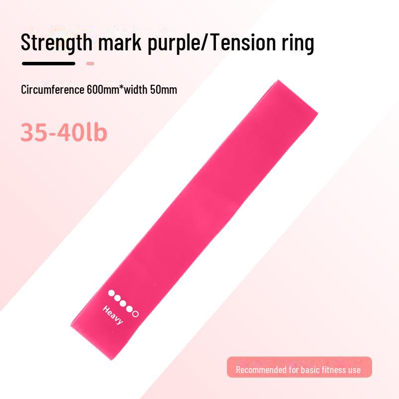 Taśma oporowa do jogi TPE pogrubiona, odporna na pękanie