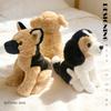 Plush Siberian Husky Dog Toy With Soft Pp Cotton Fill For Kids Playroom Decor