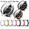 Blizgantis deimantinis pilnai apsauginis stiklinis dėklas Samsung Galaxy Watch 7 40mm 44mm išmaniesiems laikrodžiams, ekrano apsauginis dėklas, kietas dangtelis ir stiklinė plėvelė