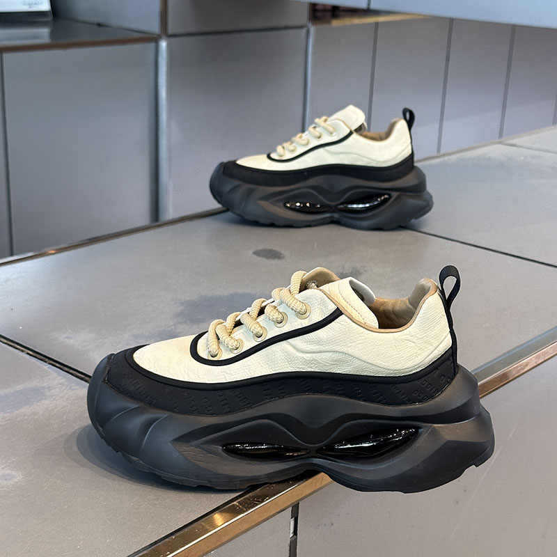 Fashion 2025 Spring Men Trendy Brand Casual Sneakers Fashion Versatile Comfortable Platform Running Sport Shoes Outdoor Walking Footwear