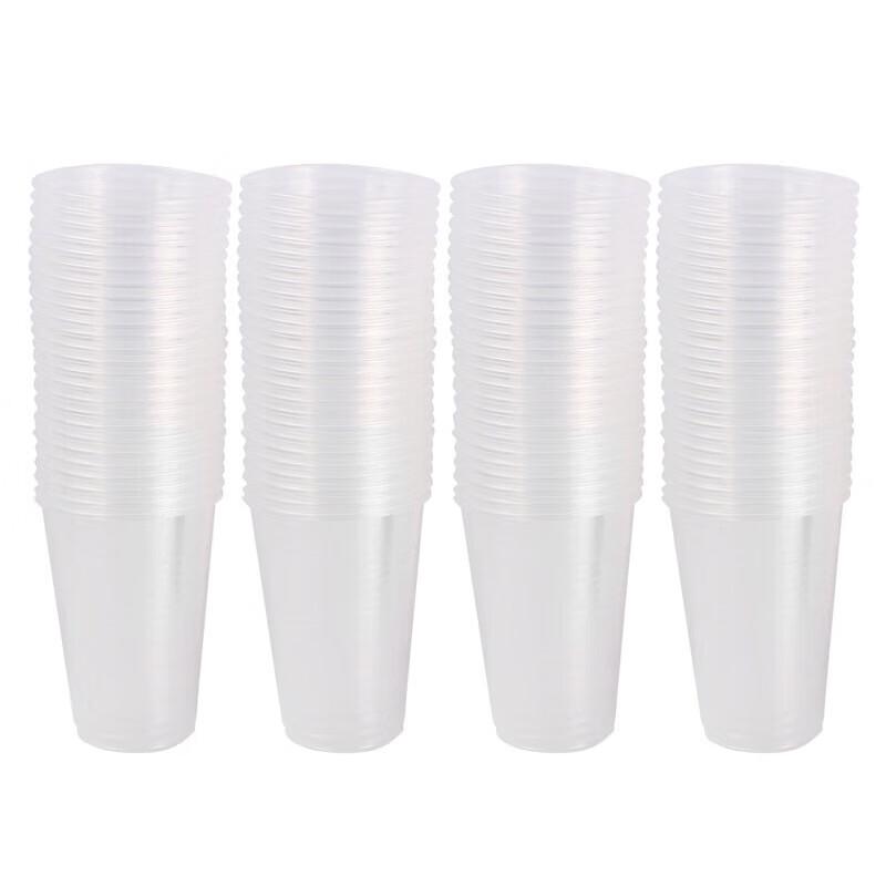 Miaojie Disposable Thickened Transparent Plastic Cups