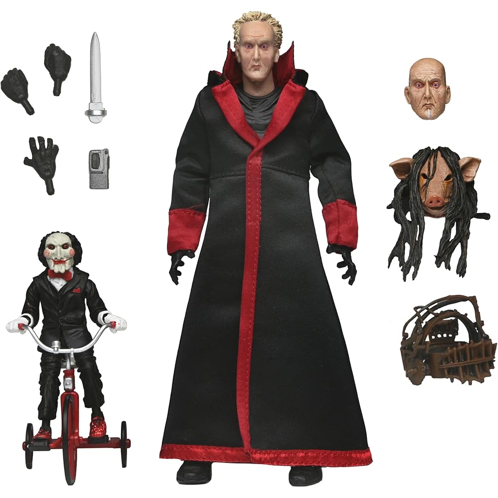 NECA Ultimate 7-Inch Scale Action Figure Jigsaw Killer Black Robe Collectible