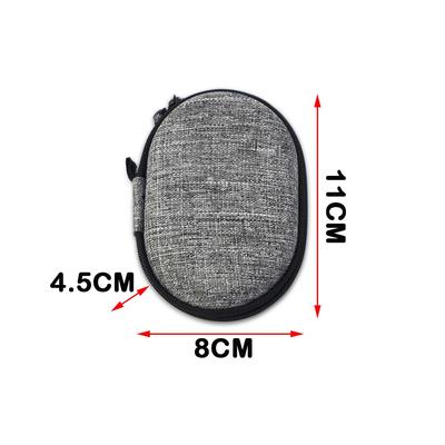 Tragbare Reißverschluss-Kopfhörertasche Tasche Multifunktionale Mini-Digitale Aufbewahrungstasche Stoßfeste Schutz-Ladekabel-Organizer Kabel