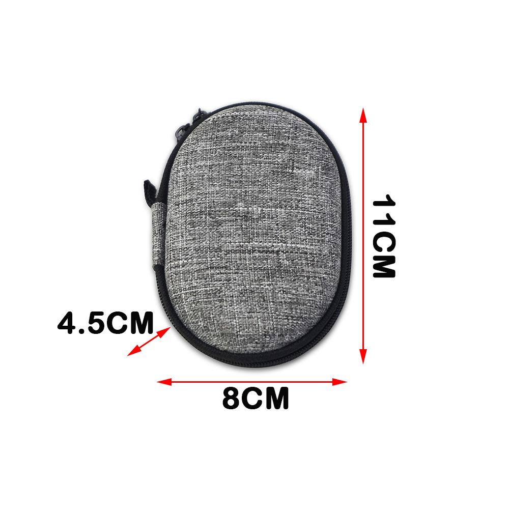 Portable Zipper Earphone Case Bag Mini Protective Charging Cable Organizer Multifunctional Shockproof Digital Storage Bag U Disk